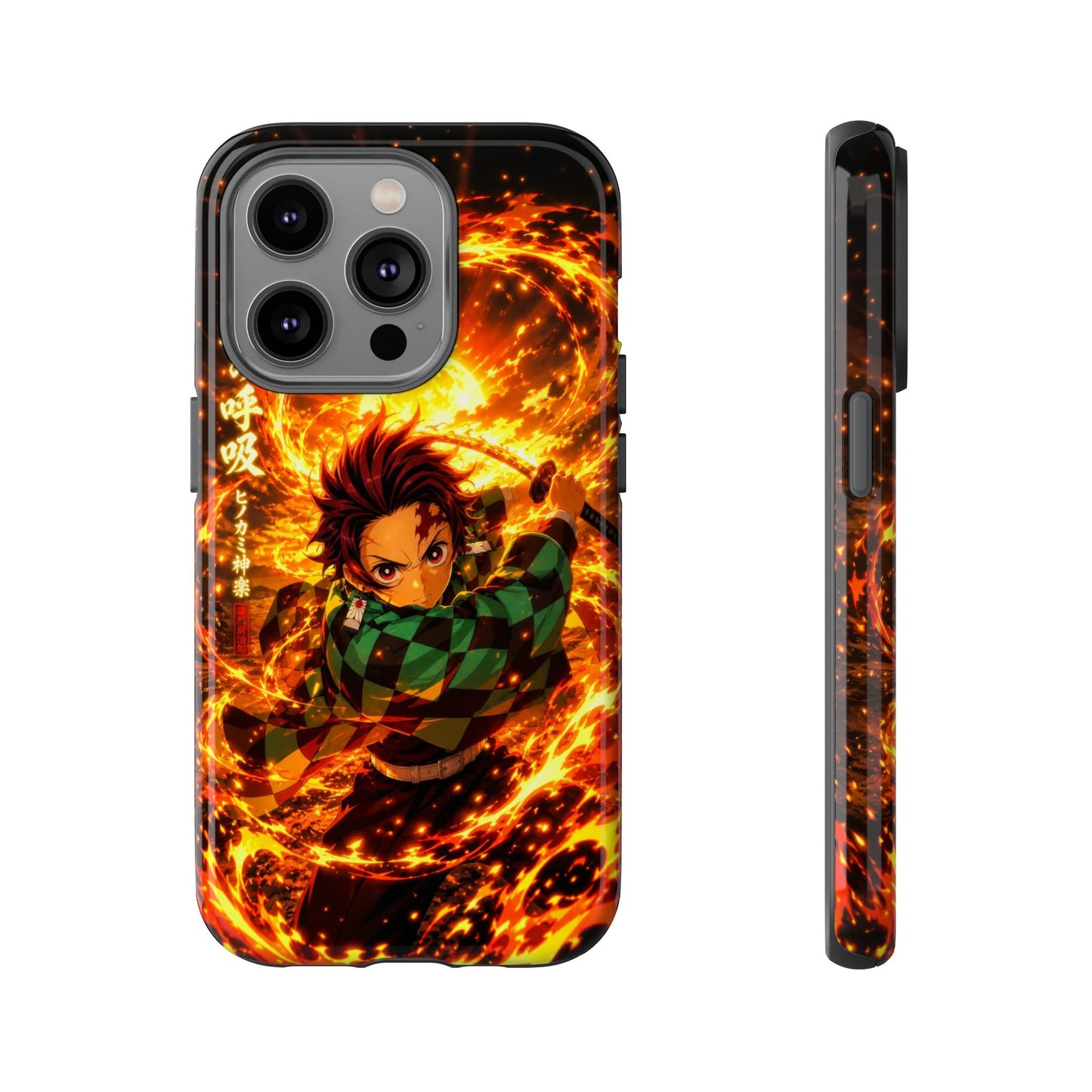 Kamado Tanjiro - Demon Slayer Anime Graphic Tough Phone Cases