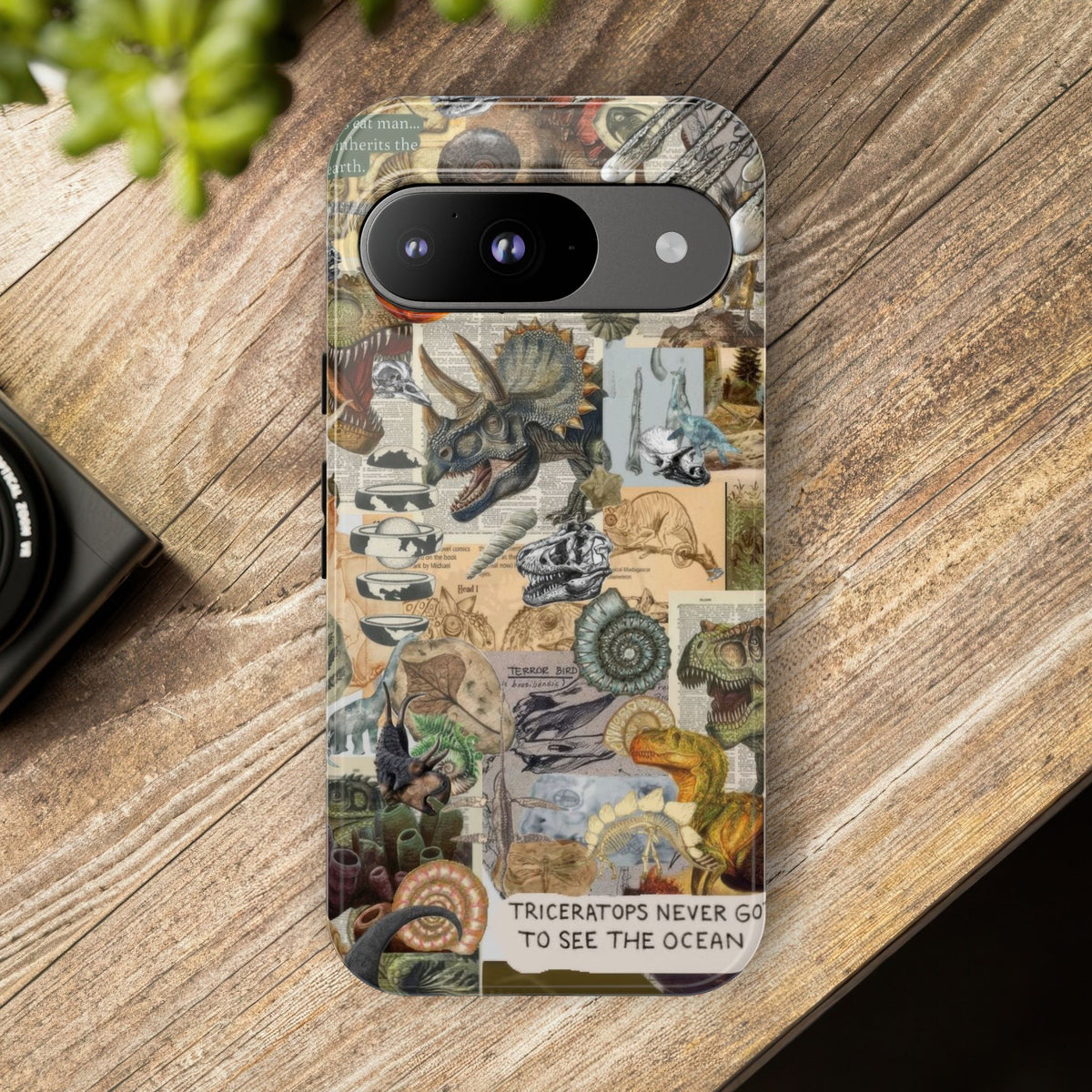 Aesthetic Dinosaur Case - Vintage Jurassic World Graphic Tough Phone Cases