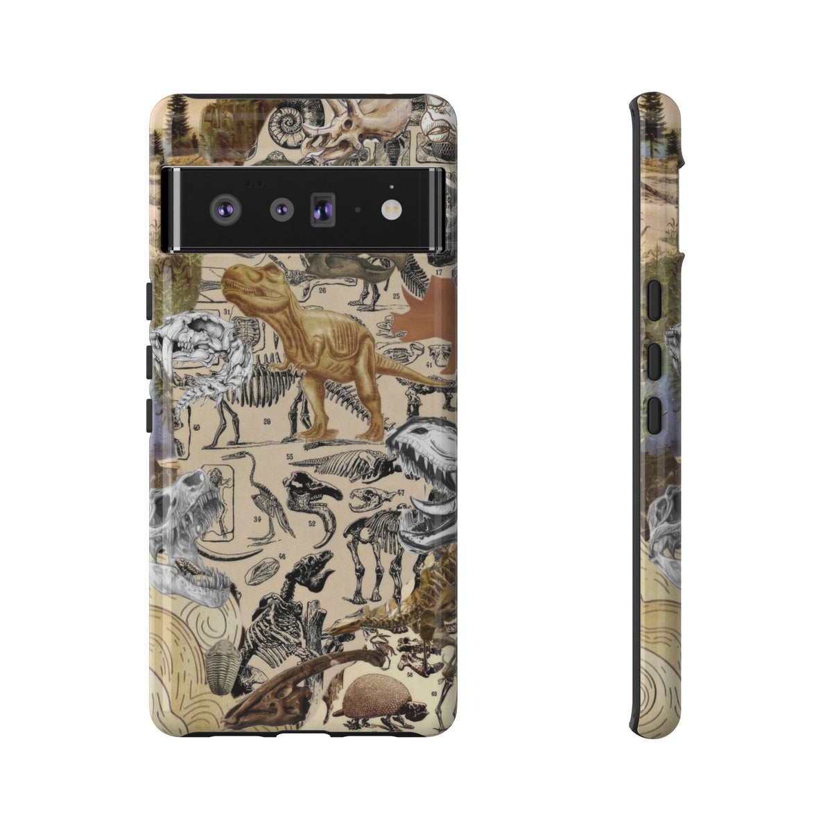 Aesthetic Dinosaur Case - Vintage Jurassic World Graphic Tough Phone Cases