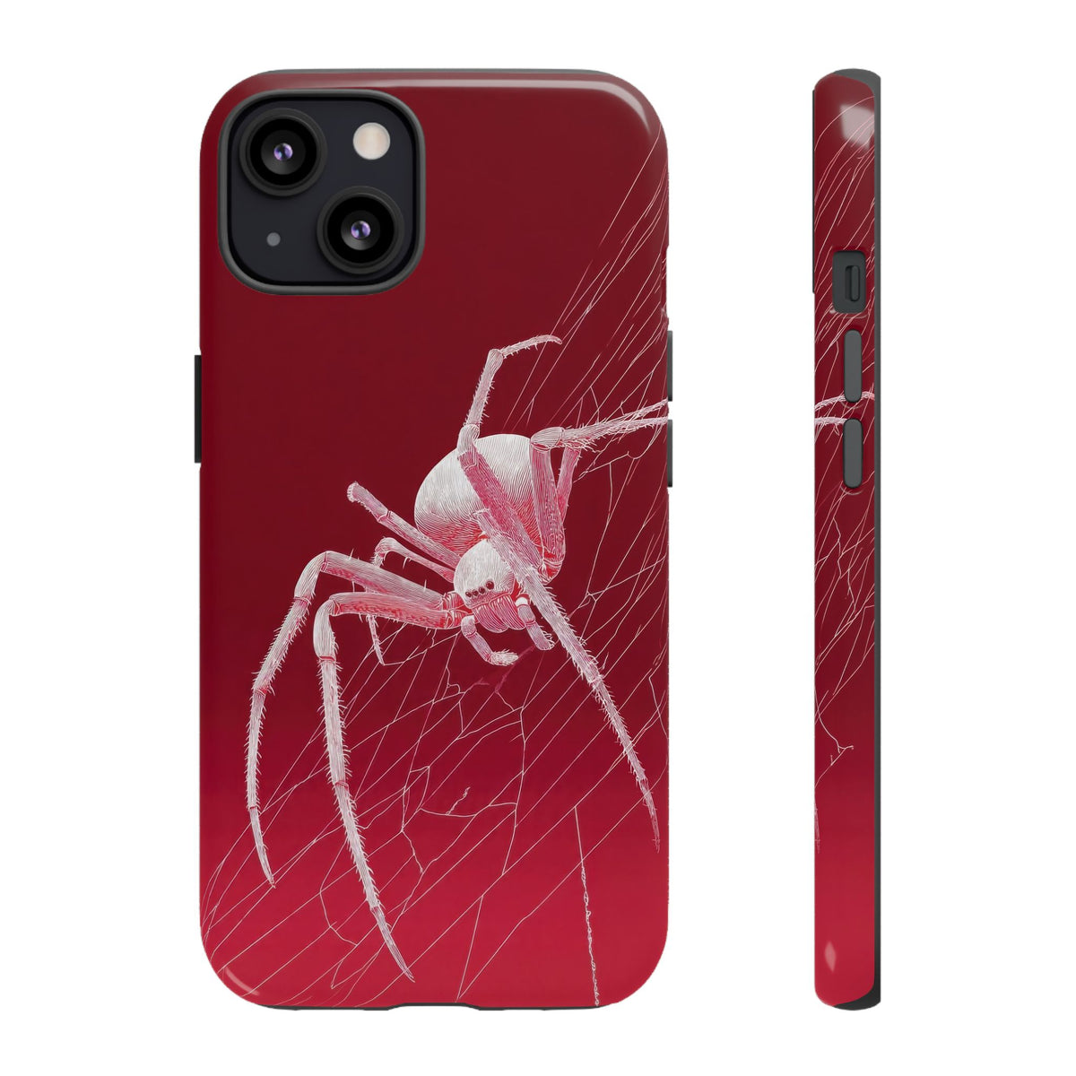 The Spider - Etching Style Series Graphic Tough Phone Cases