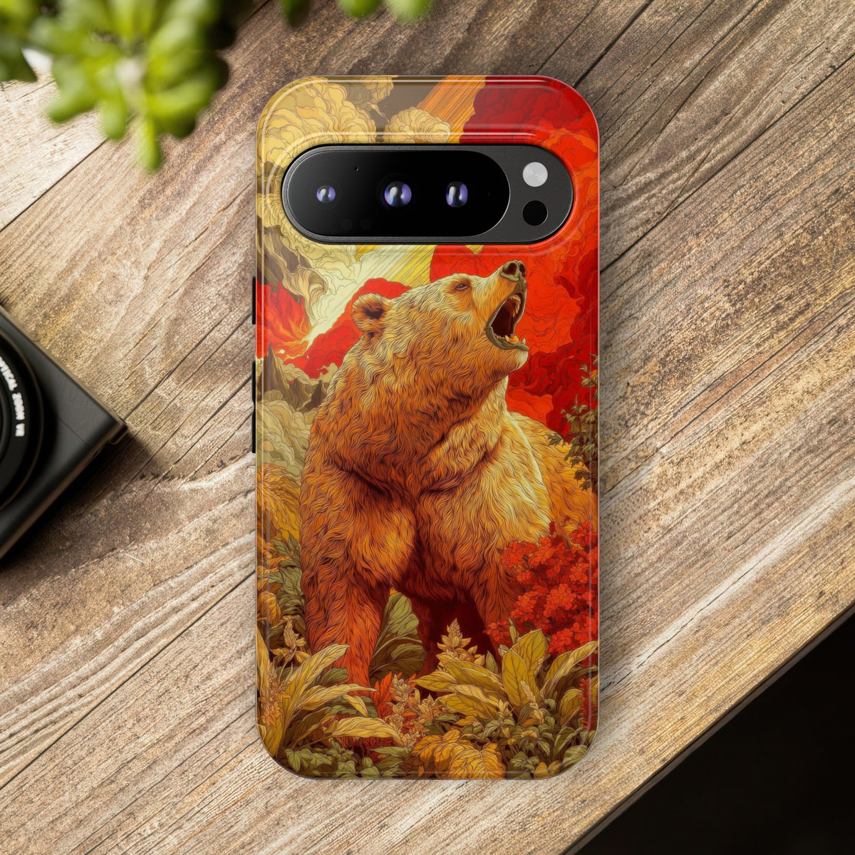 The Bear - Wild Life Series Graphic Tough Phone Cases