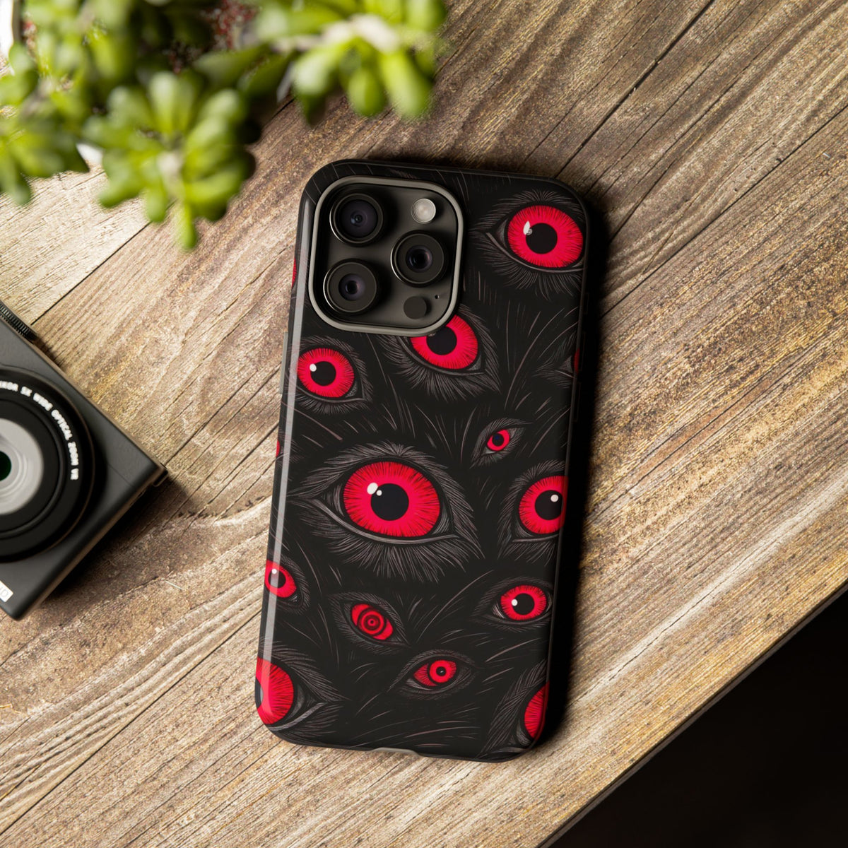 The Eyes Trippy Psychedelic Graphic Tough Phone Cases