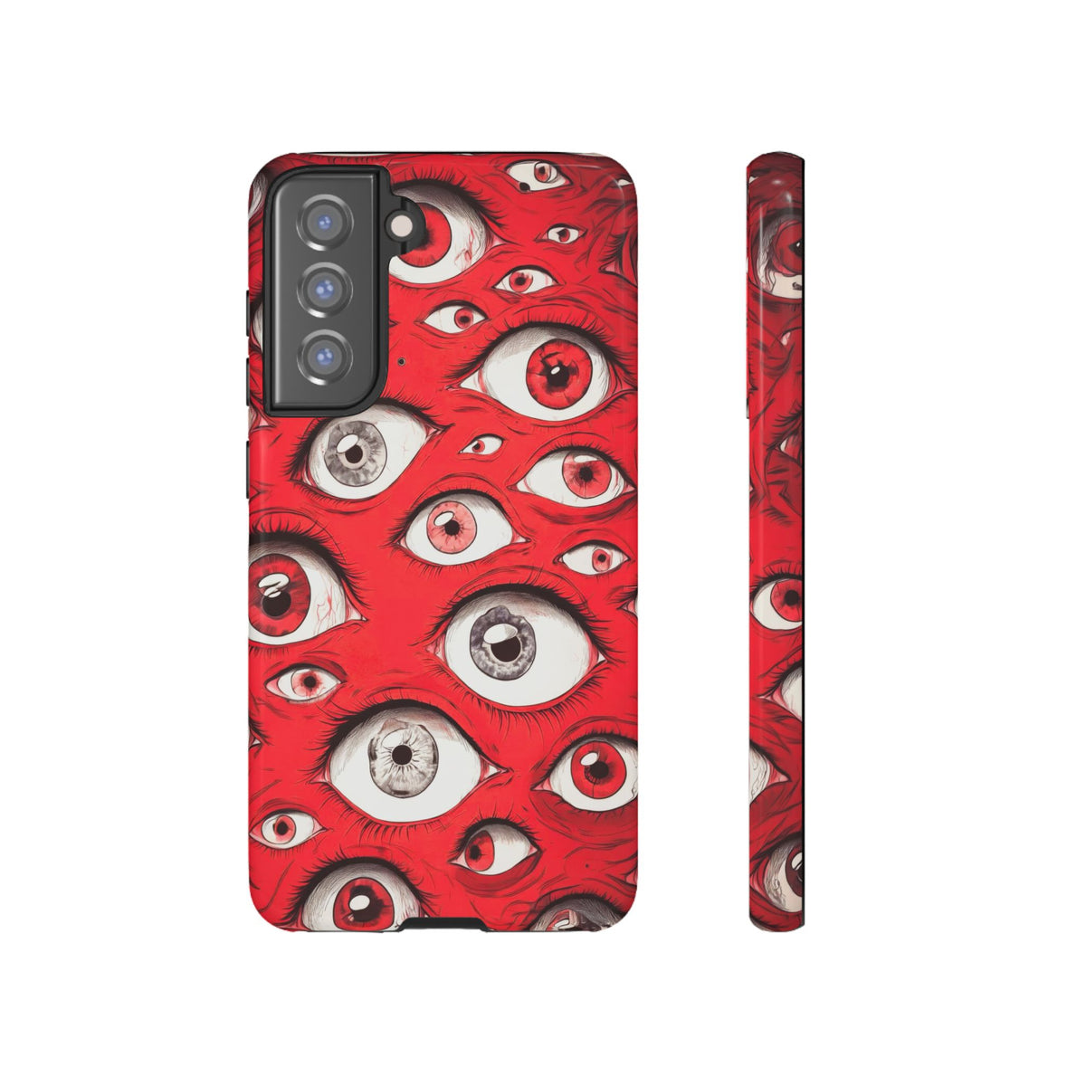 The Eyes Trippy Psychedelic Graphic Tough Phone Cases