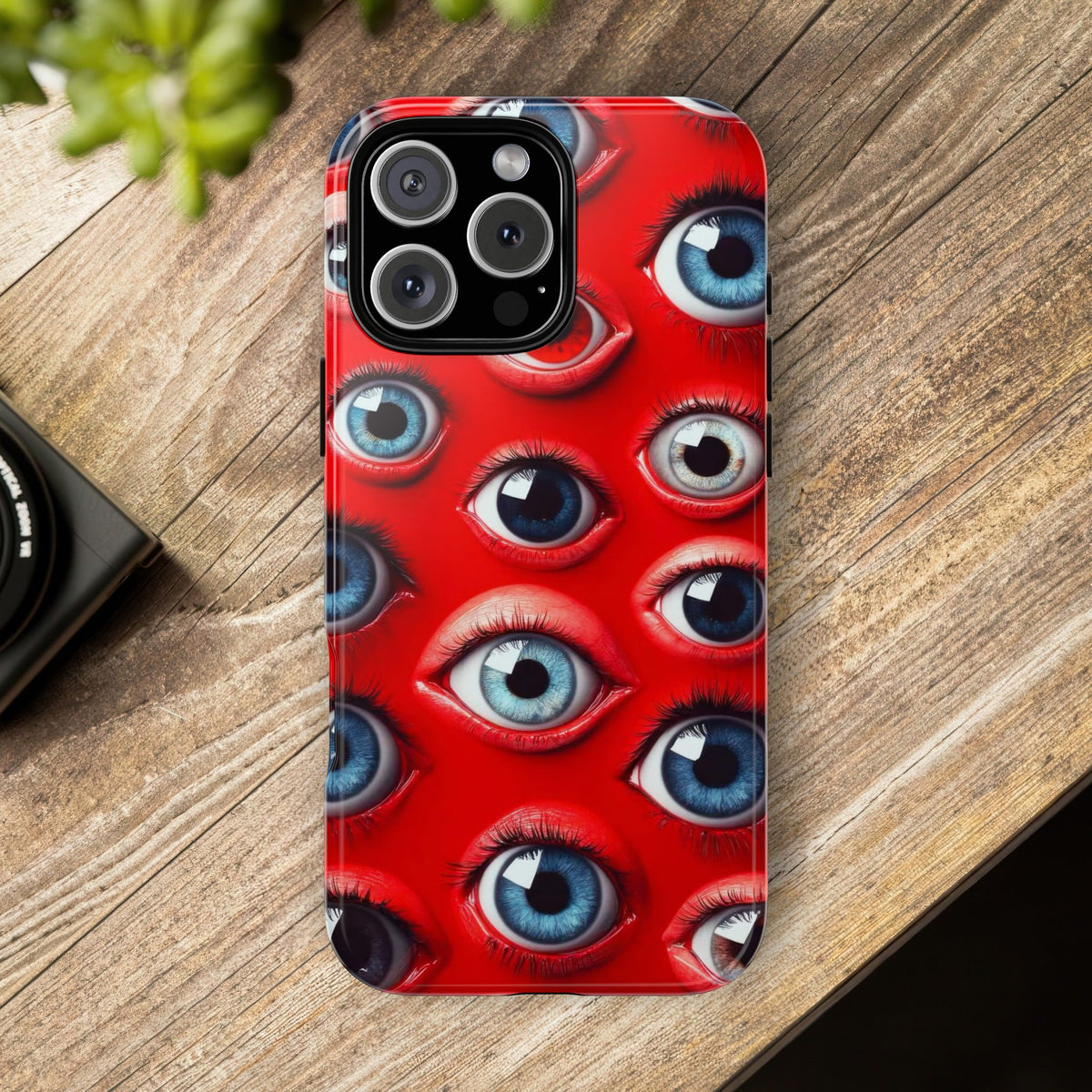 The Eyes Trippy Psychedelic Graphic Tough Phone Cases