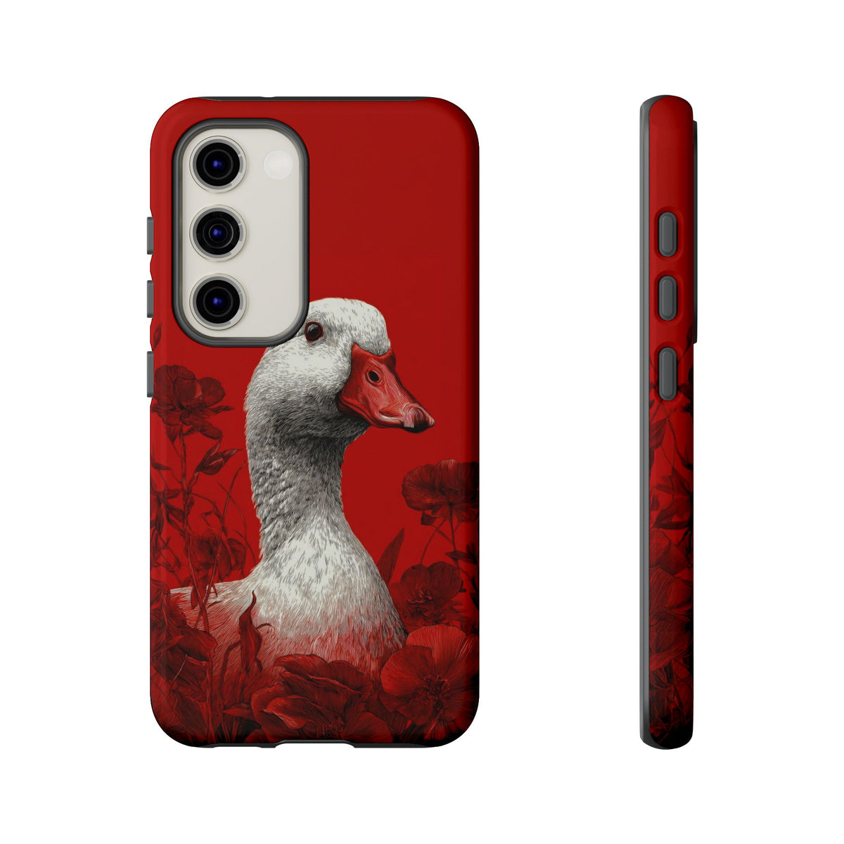 The Goose - Etching Style Series Graphic Tough Phone Cases