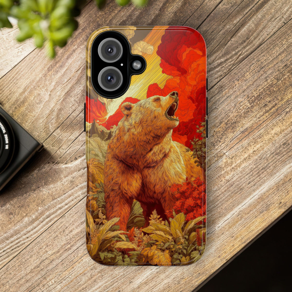 The Bear - Wild Life Series Graphic Tough Phone Cases