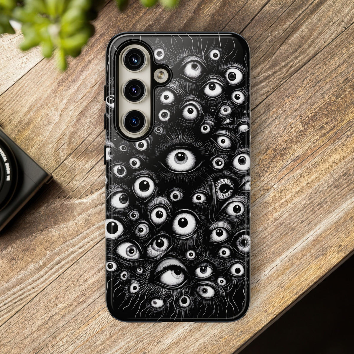 The Eyes Trippy Psychedelic Graphic Tough Phone Cases