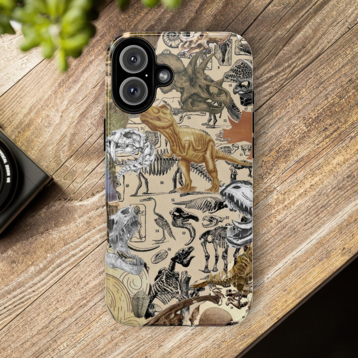 Aesthetic Dinosaur Case - Vintage Jurassic World Graphic Tough Phone Cases