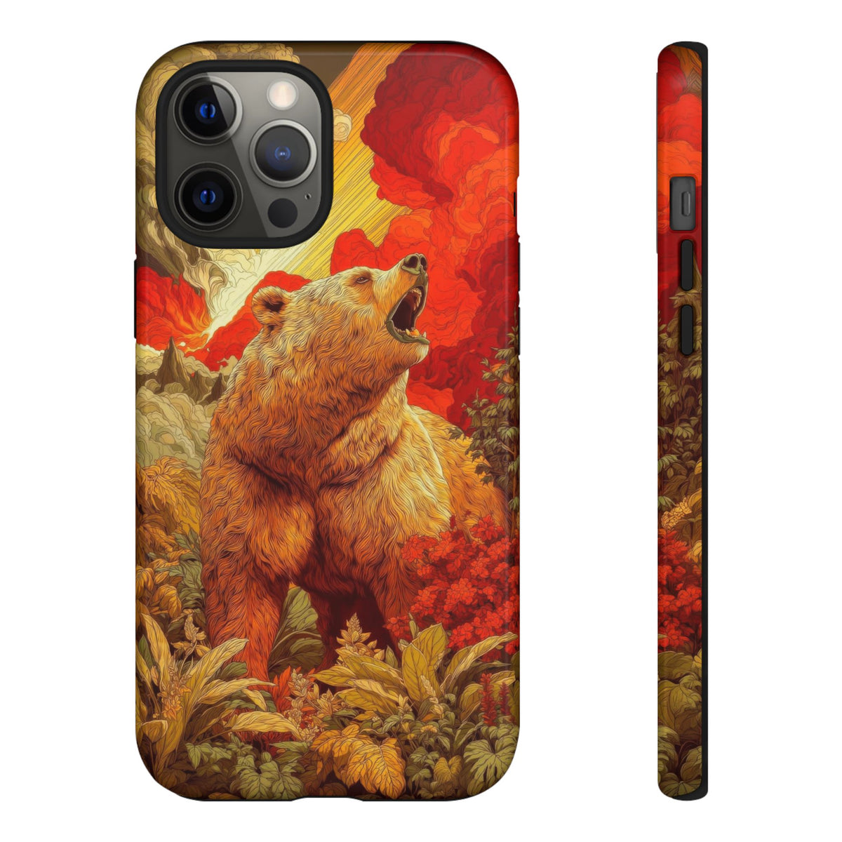 The Bear - Wild Life Series Graphic Tough Phone Cases