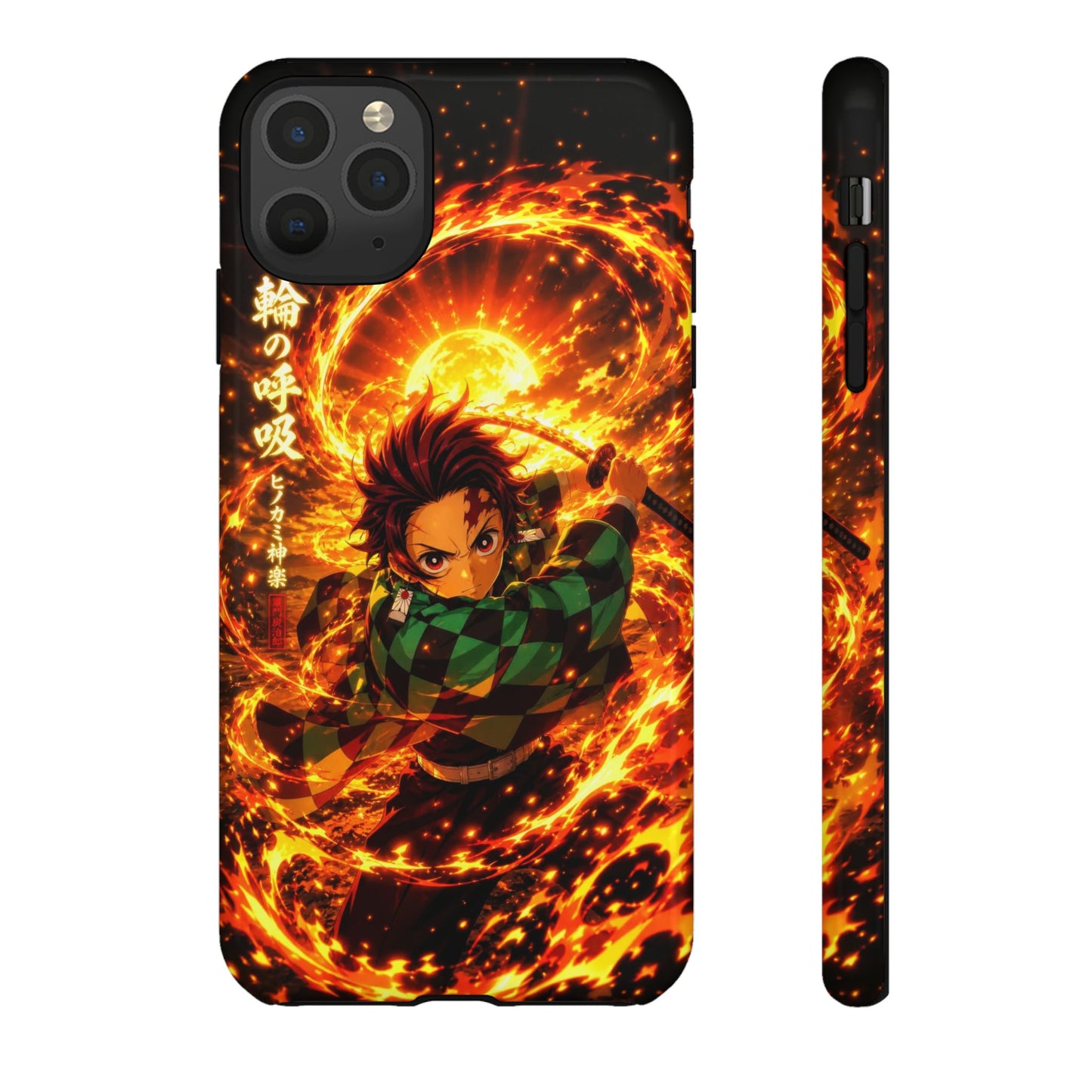 Kamado Tanjiro - Demon Slayer Anime Graphic Tough Phone Cases
