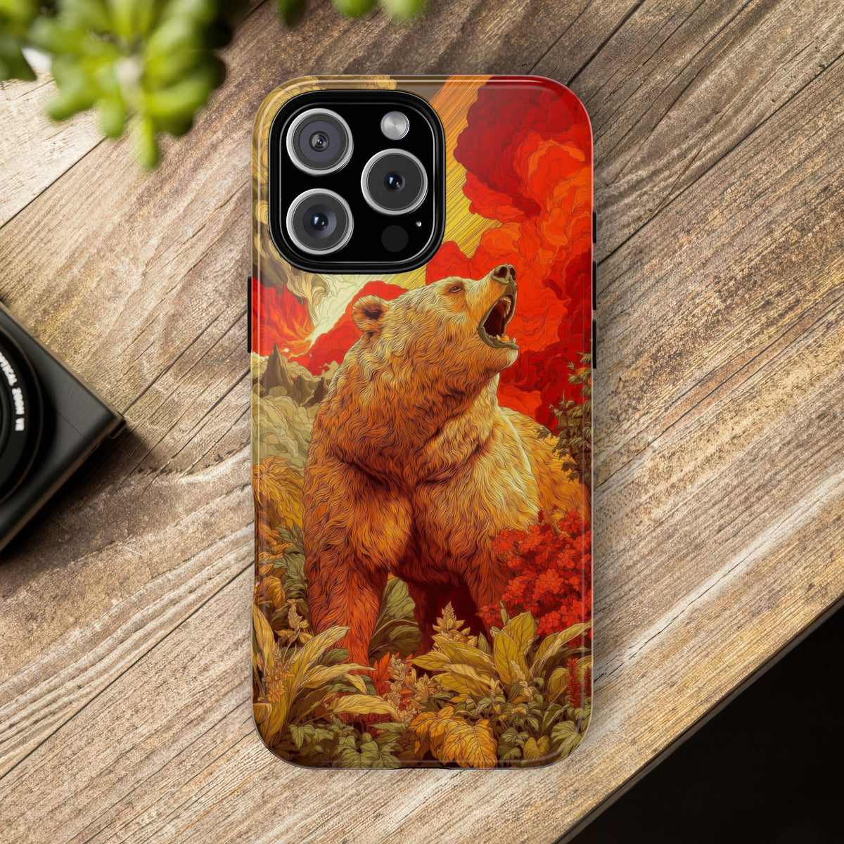The Bear - Wild Life Series Graphic Tough Phone Cases
