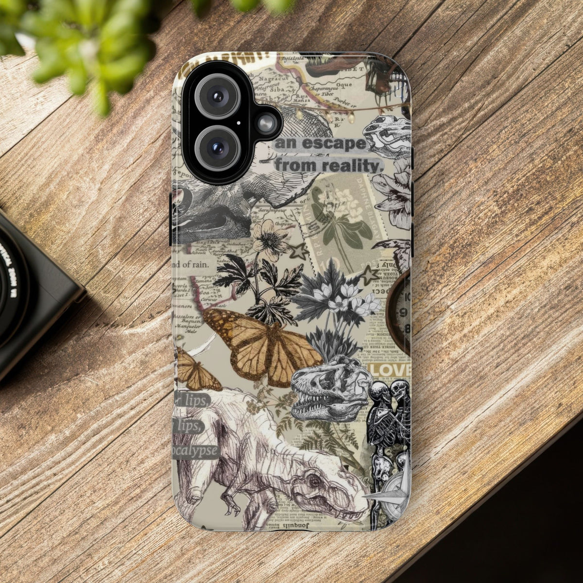 Aesthetic Dinosaur Case - Vintage Jurassic World Graphic Tough Phone Cases