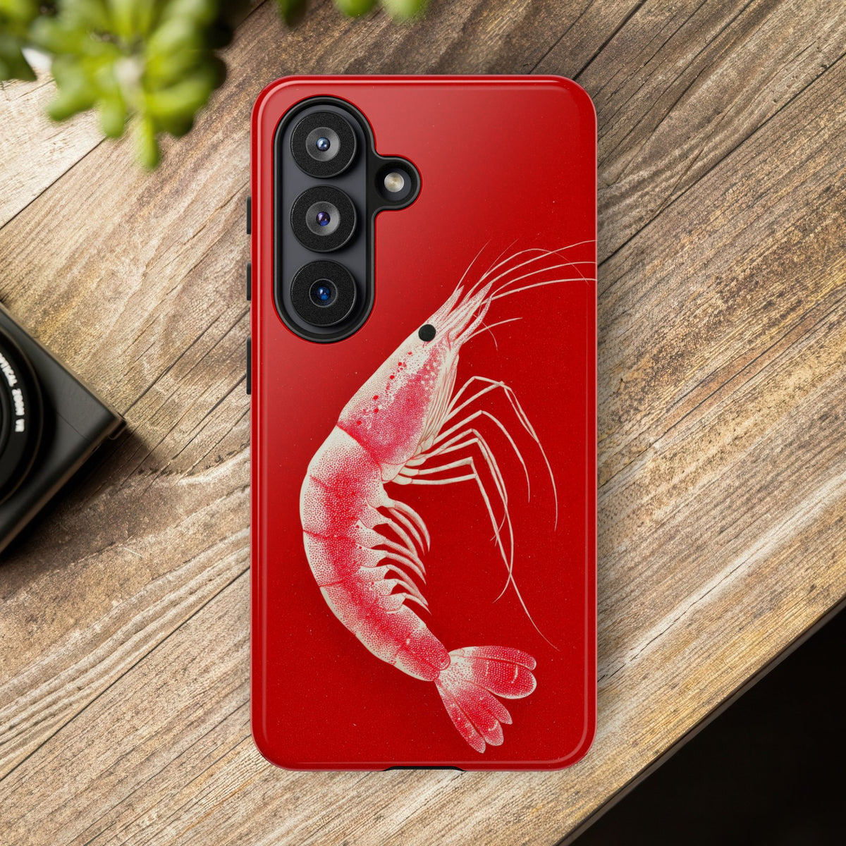 The Shrimp - Etching Style Series Graphic Tough Phone Cases