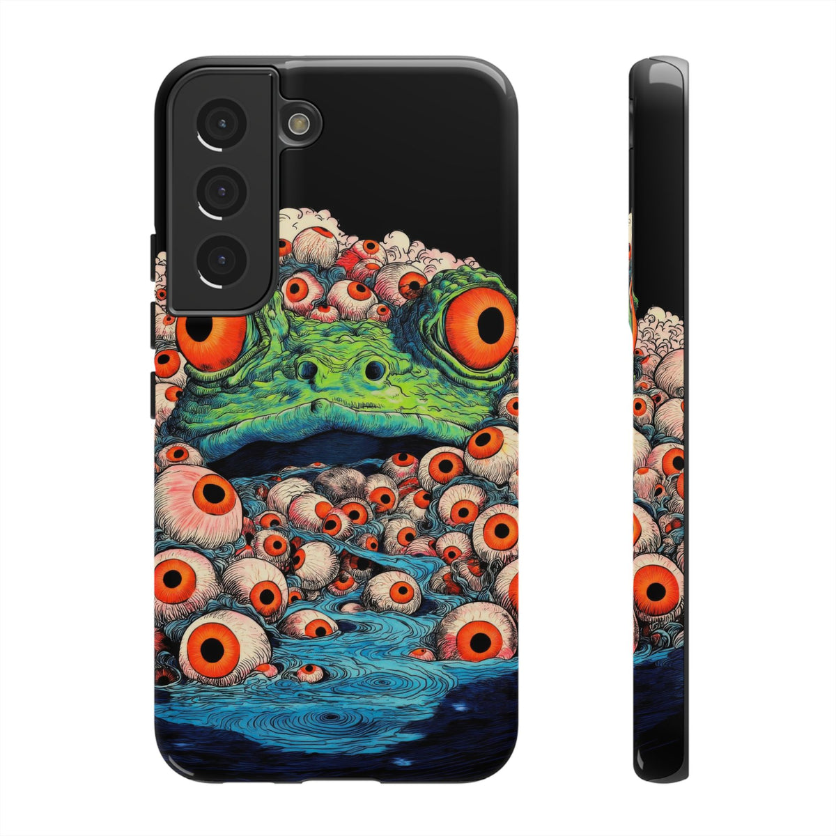 The Eyes Trippy Psychedelic Graphic Tough Phone Cases