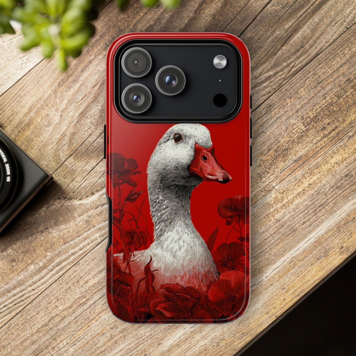 The Goose - Etching Style Series Graphic Tough Phone Cases