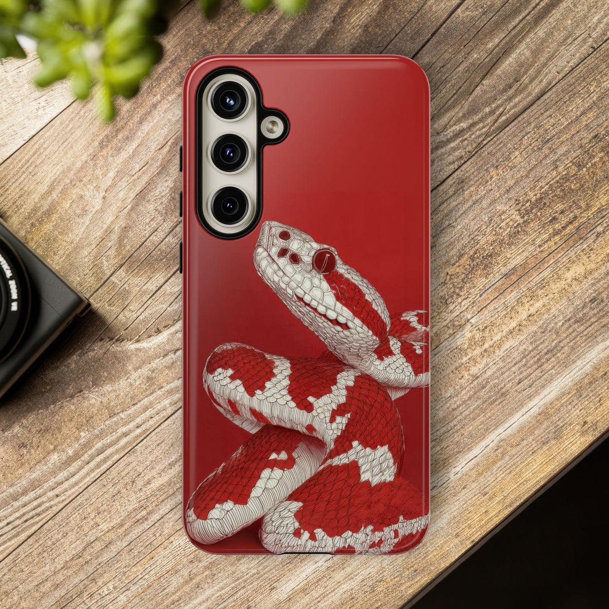 The Snake - Etching Style Series Graphic Tough Phone Cases
