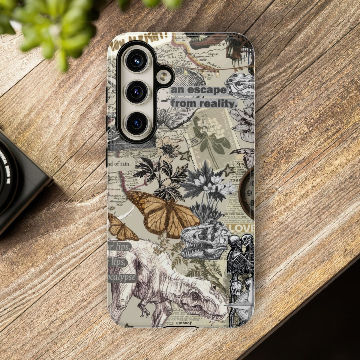 Aesthetic Dinosaur Case - Vintage Jurassic World Graphic Tough Phone Cases