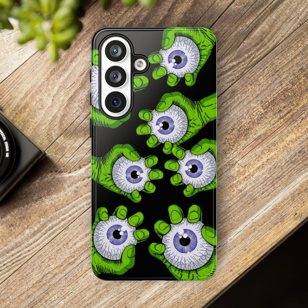 The Eyes Trippy Psychedelic Graphic Tough Phone Cases
