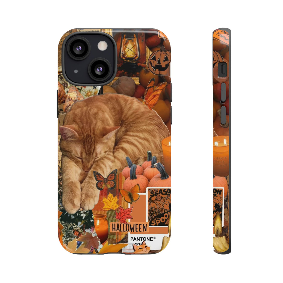 Aesthetic Cats Case - Vintage Kitty Graphic Tough Phone Cases