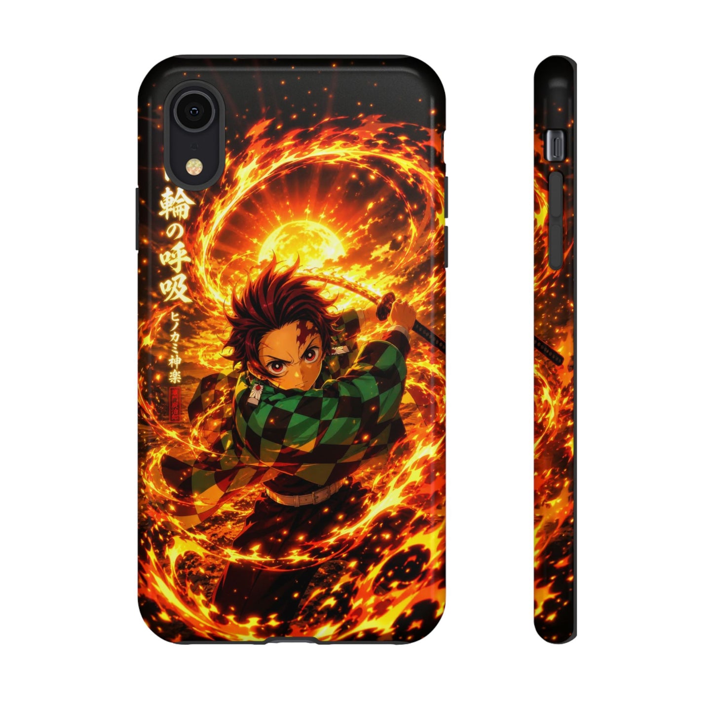 Kamado Tanjiro - Demon Slayer Anime Graphic Tough Phone Cases