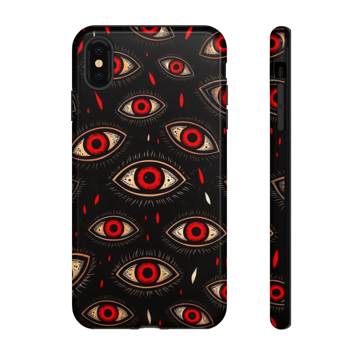 The Eyes Trippy Psychedelic Graphic Tough Phone Cases