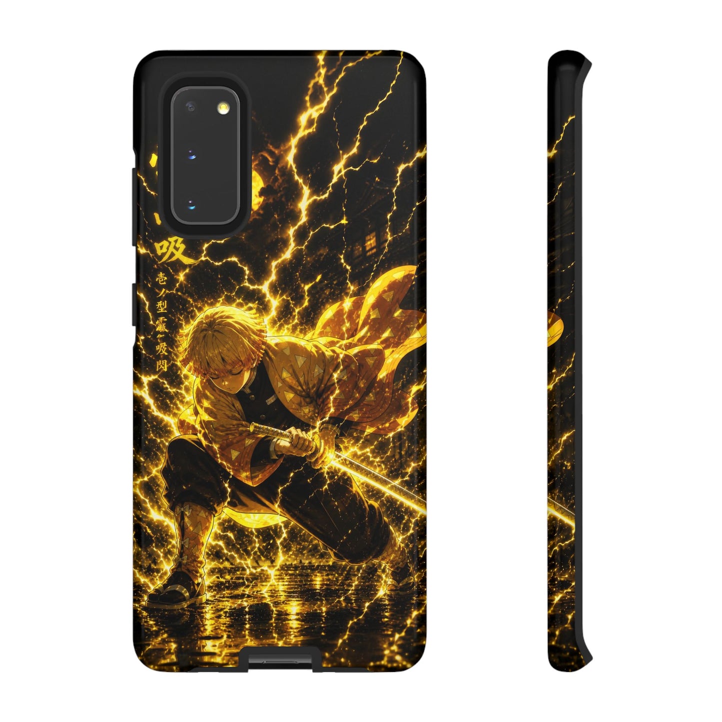 Zenitsu Agatsuma - Demon Slayer Anime Graphic Tough Phone Cases