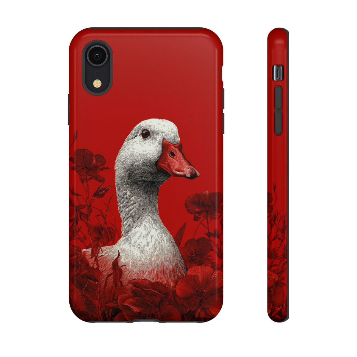 The Goose - Etching Style Series Graphic Tough Phone Cases