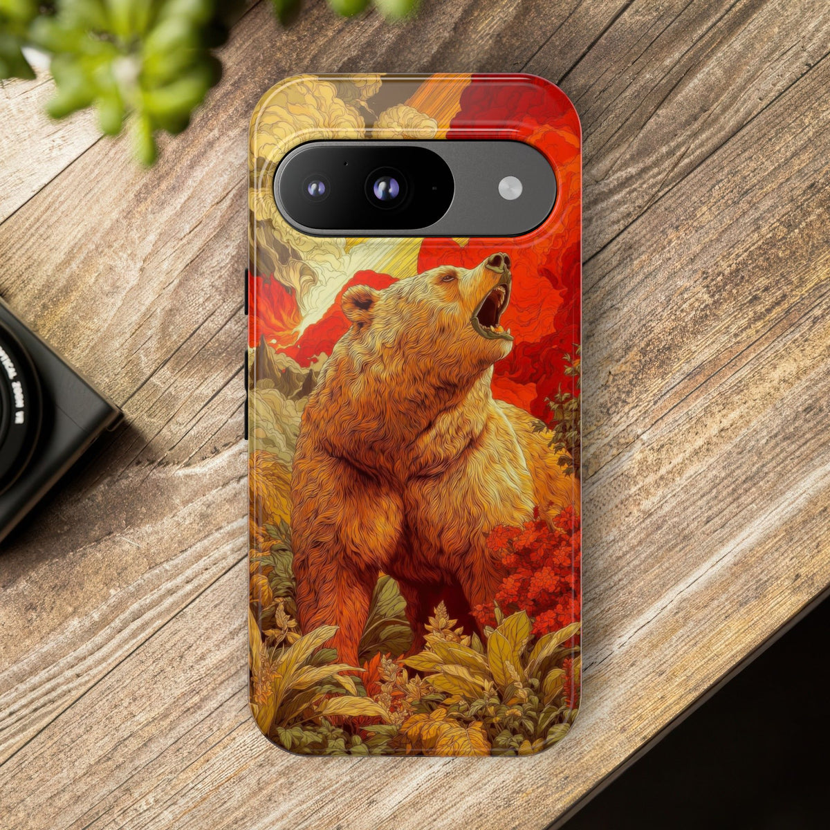 The Bear - Wild Life Series Graphic Tough Phone Cases