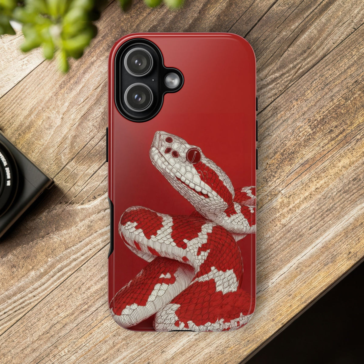 The Snake - Etching Style Series Graphic Tough Phone Cases