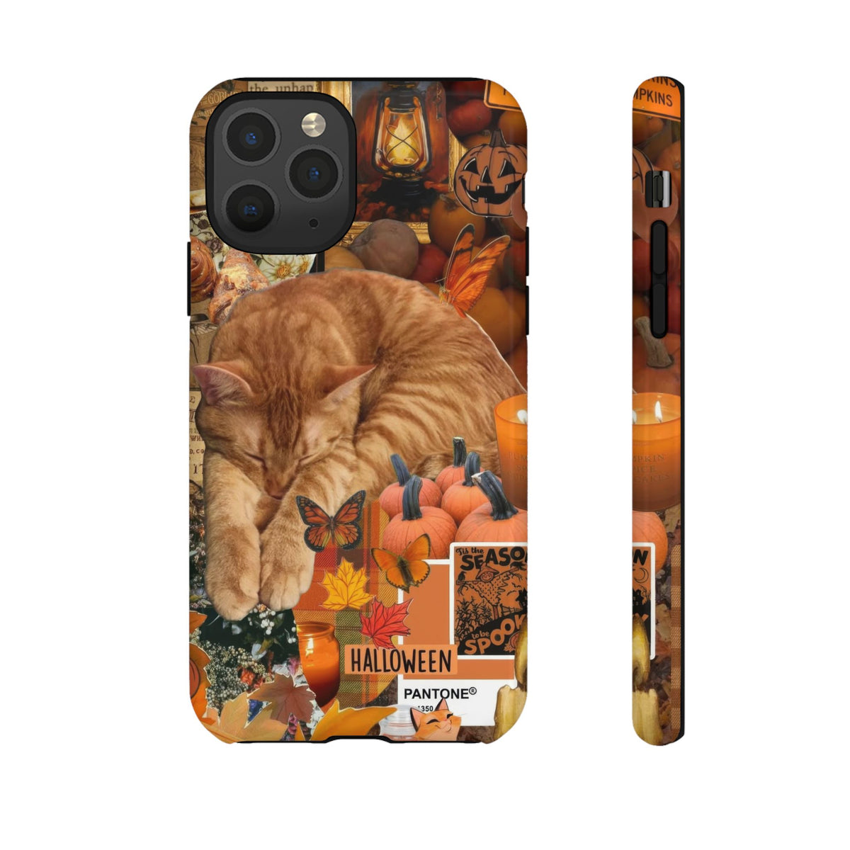 Aesthetic Cats Case - Vintage Kitty Graphic Tough Phone Cases