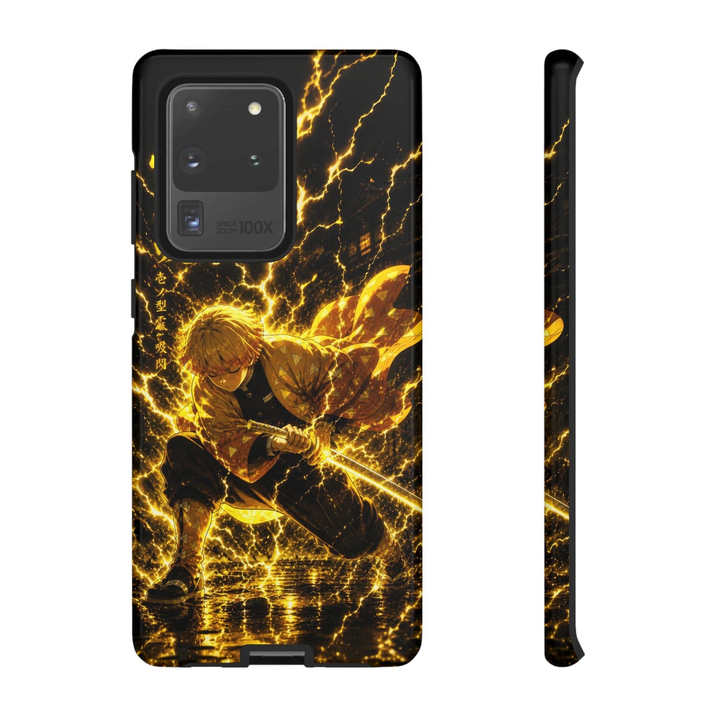 Zenitsu Agatsuma - Demon Slayer Anime Graphic Tough Phone Cases
