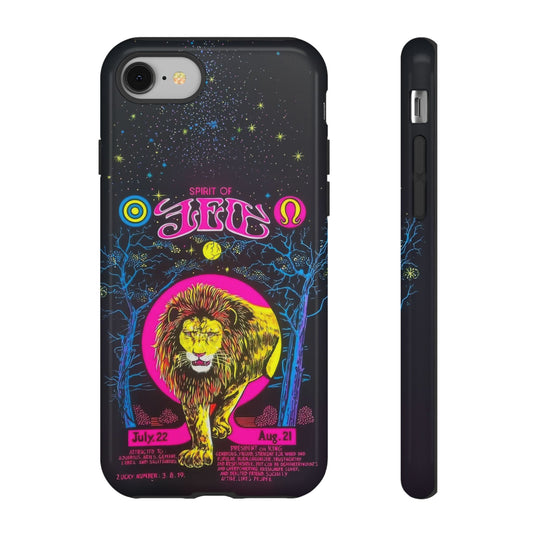 Spirit of Leo - Vintage Zodiac Sign Graphic Tough Phone Cases