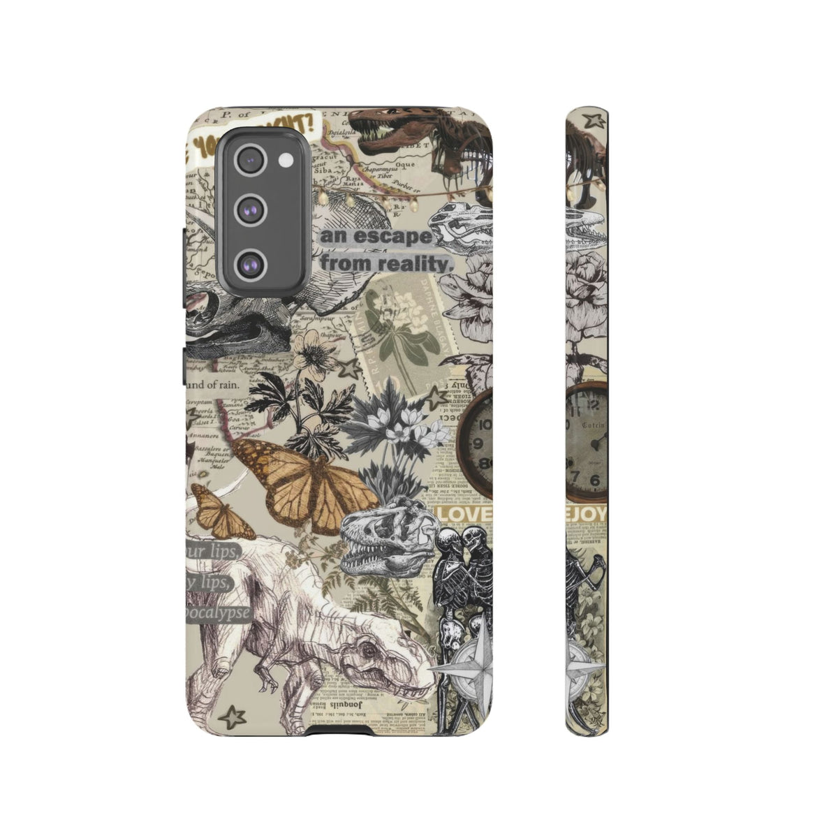 Aesthetic Dinosaur Case - Vintage Jurassic World Graphic Tough Phone Cases