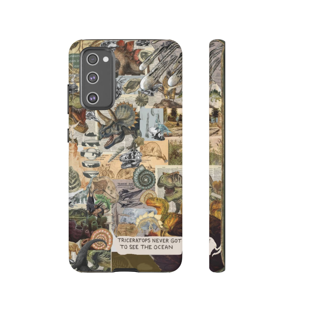 Aesthetic Dinosaur Case - Vintage Jurassic World Graphic Tough Phone Cases