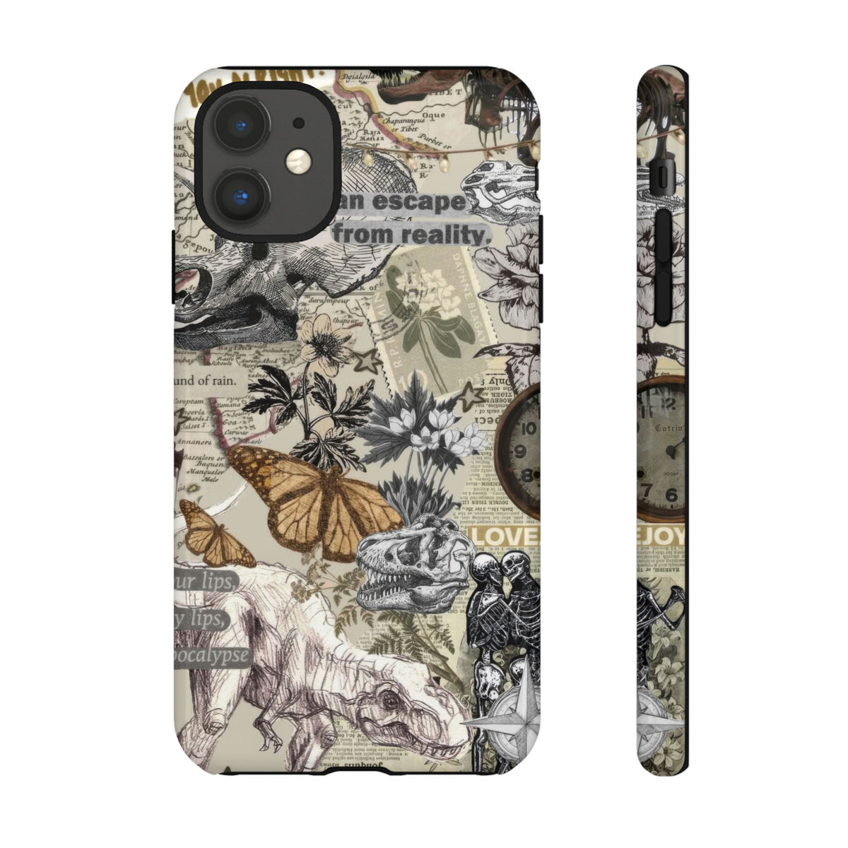 Aesthetic Dinosaur Case - Vintage Jurassic World Graphic Tough Phone Cases