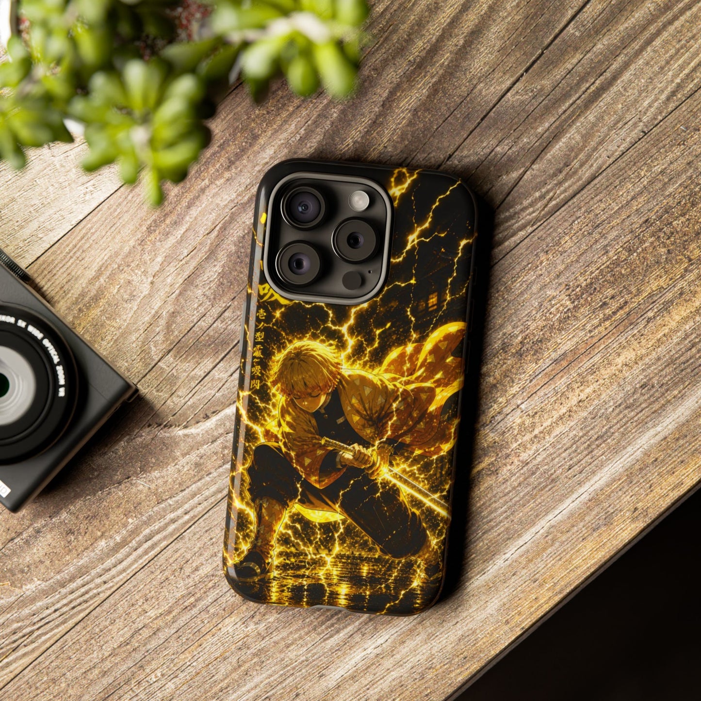 Zenitsu Agatsuma - Demon Slayer Anime Graphic Tough Phone Cases