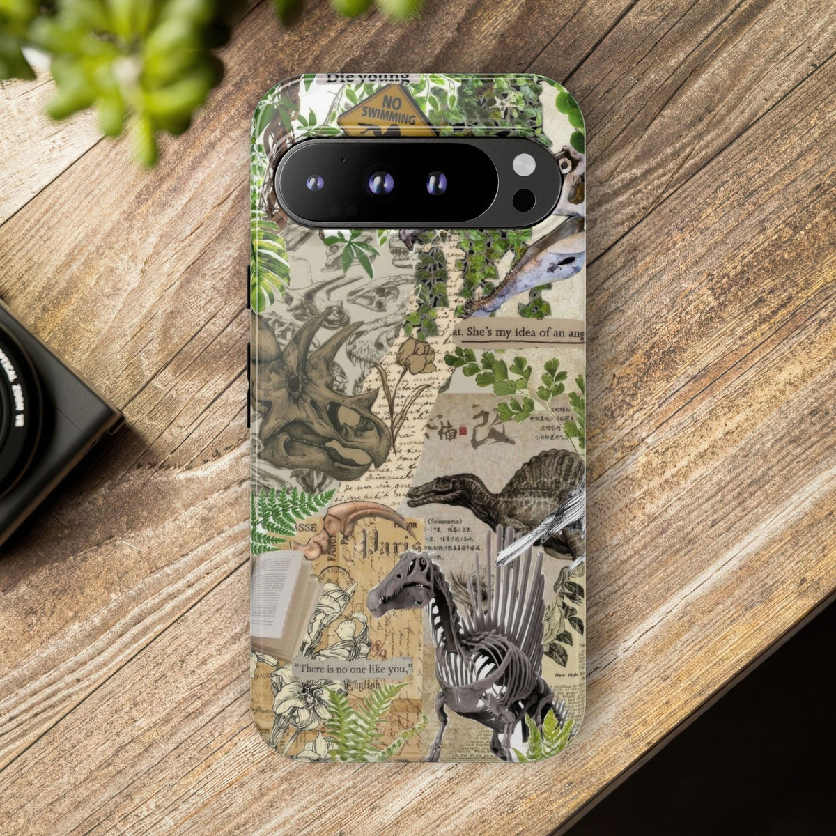 Aesthetic Dinosaur Case - Vintage Jurassic World Graphic Tough Phone Cases