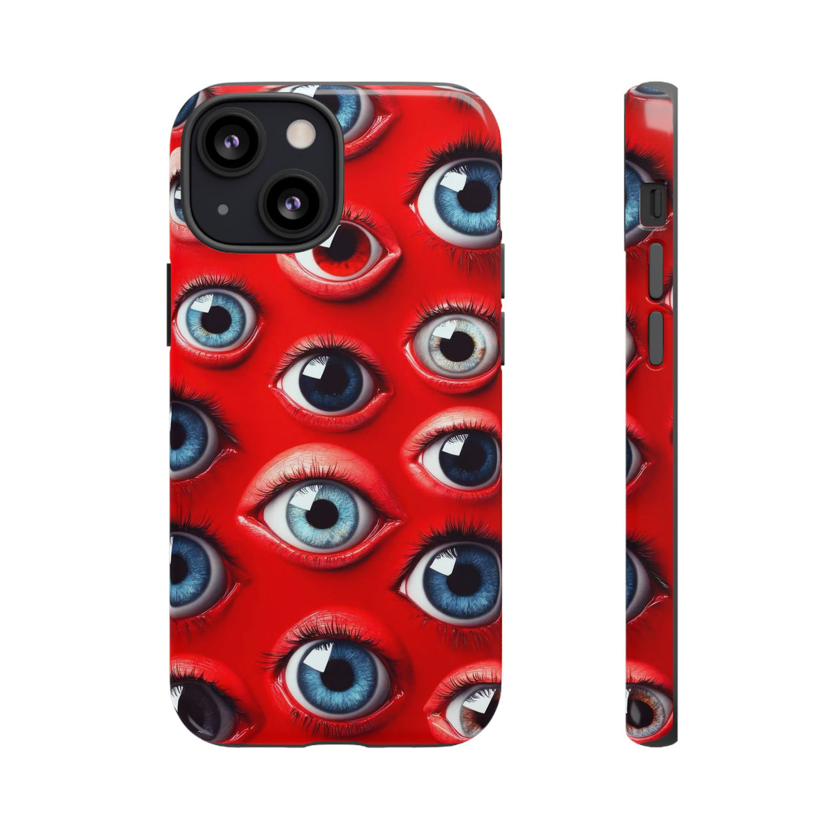 The Eyes Trippy Psychedelic Graphic Tough Phone Cases