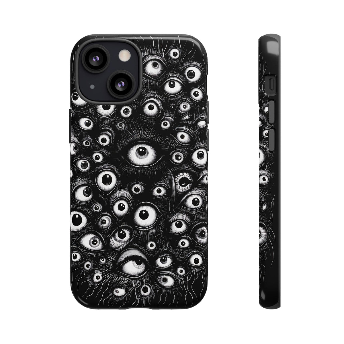 The Eyes Trippy Psychedelic Graphic Tough Phone Cases