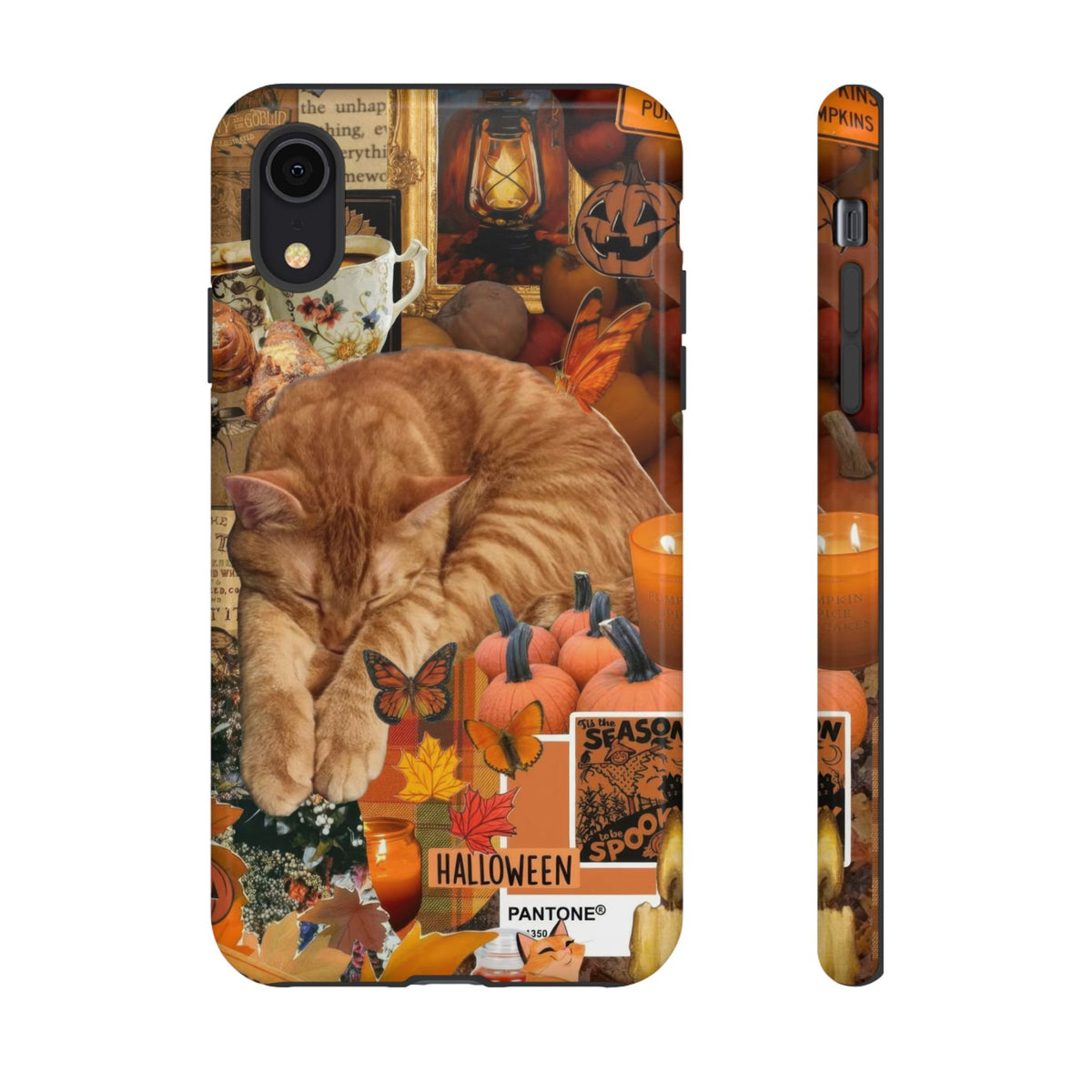 Aesthetic Cats Case - Vintage Kitty Graphic Tough Phone Cases