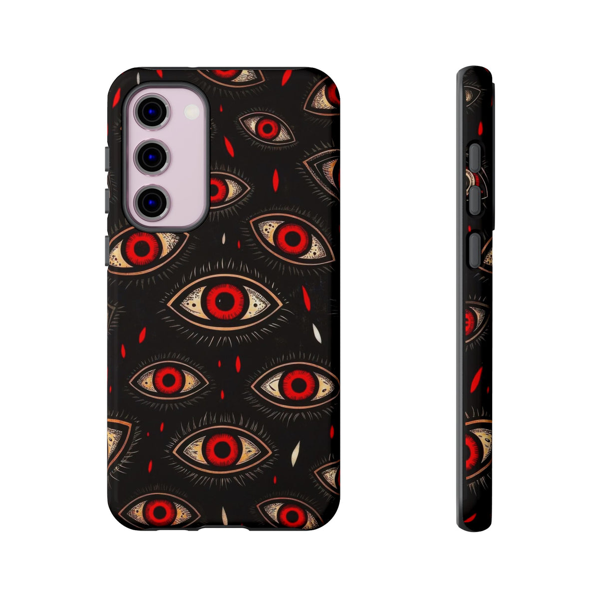 The Eyes Trippy Psychedelic Graphic Tough Phone Cases
