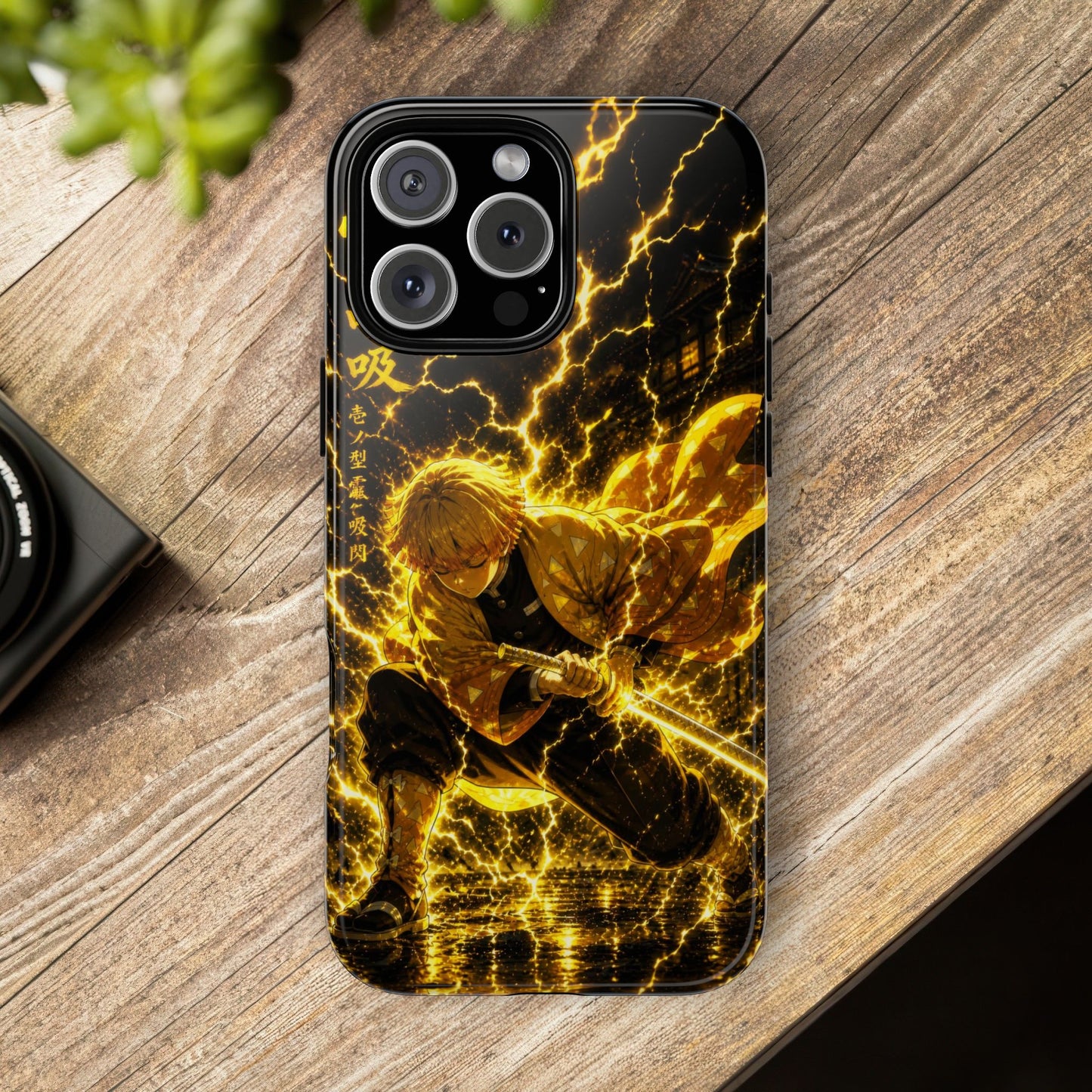Zenitsu Agatsuma - Demon Slayer Anime Graphic Tough Phone Cases