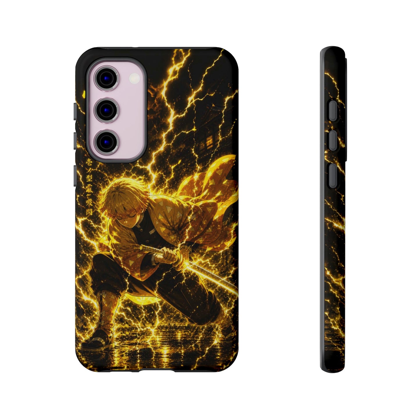 Zenitsu Agatsuma - Demon Slayer Anime Graphic Tough Phone Cases