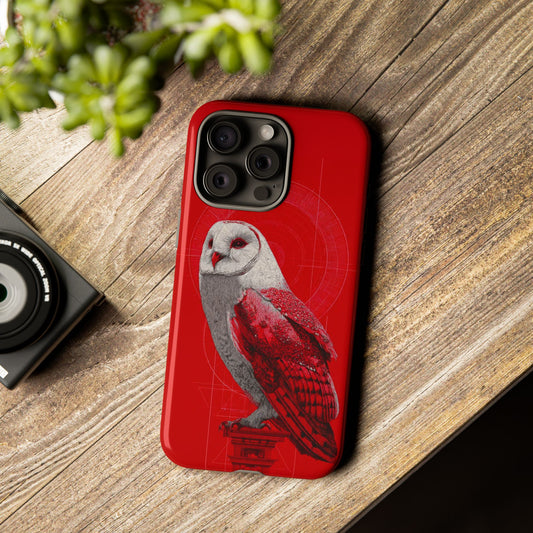 The Owl - Etching Style Series Graphic Tough Phone Cases