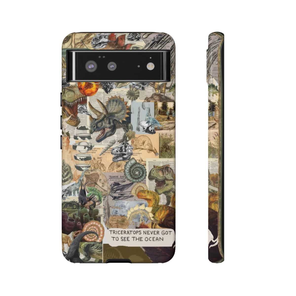 Aesthetic Dinosaur Case - Vintage Jurassic World Graphic Tough Phone Cases