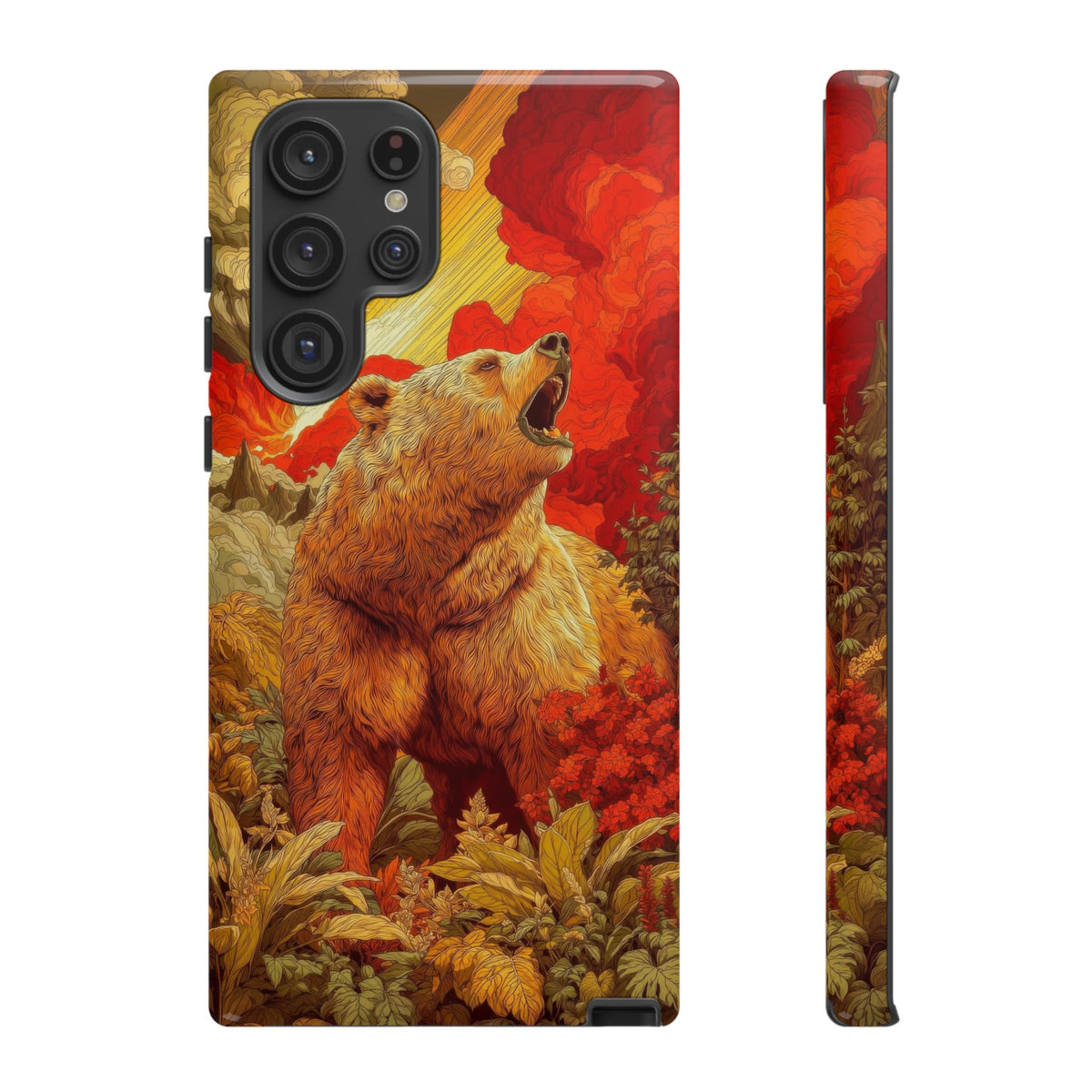 The Bear - Wild Life Series Graphic Tough Phone Cases