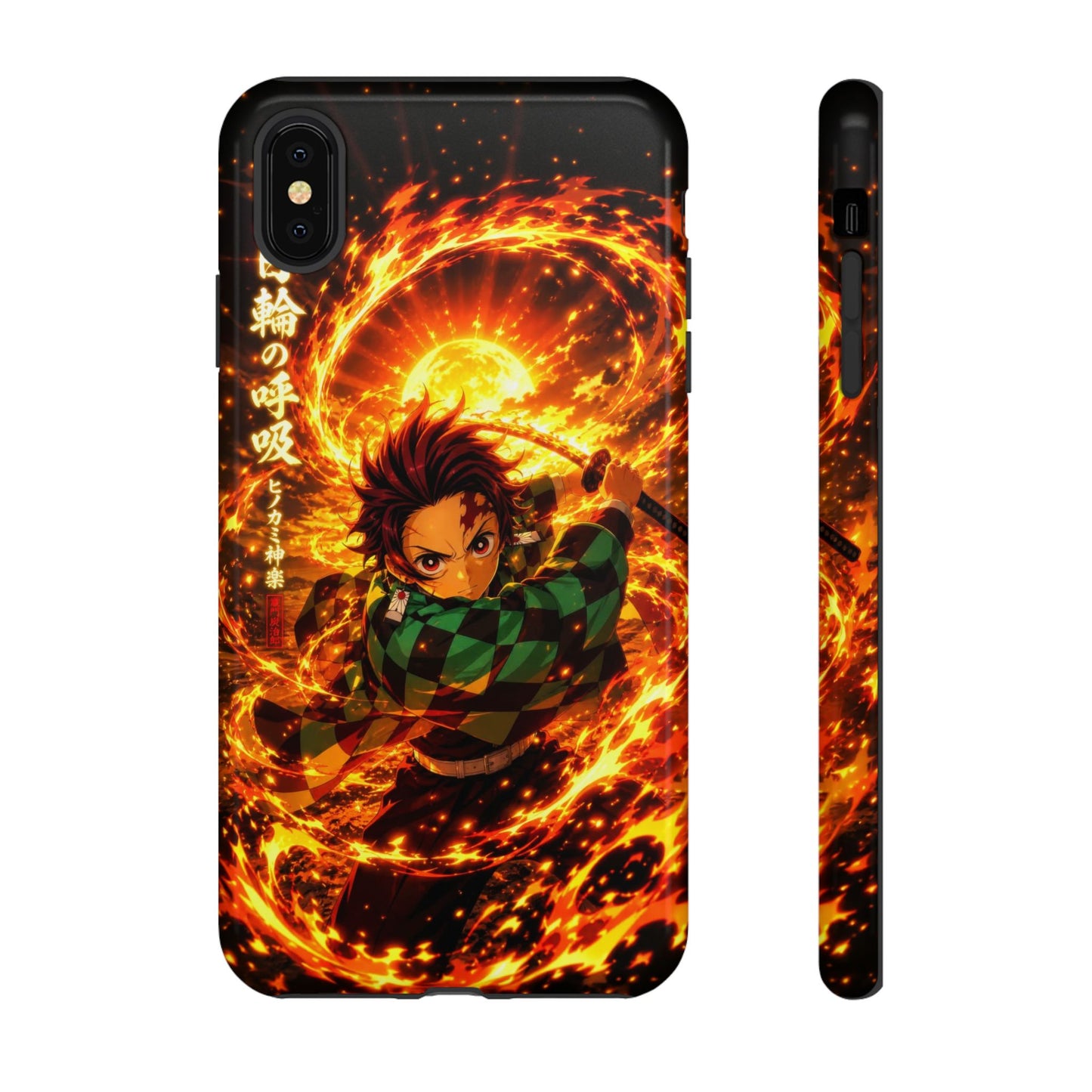 Kamado Tanjiro - Demon Slayer Anime Graphic Tough Phone Cases