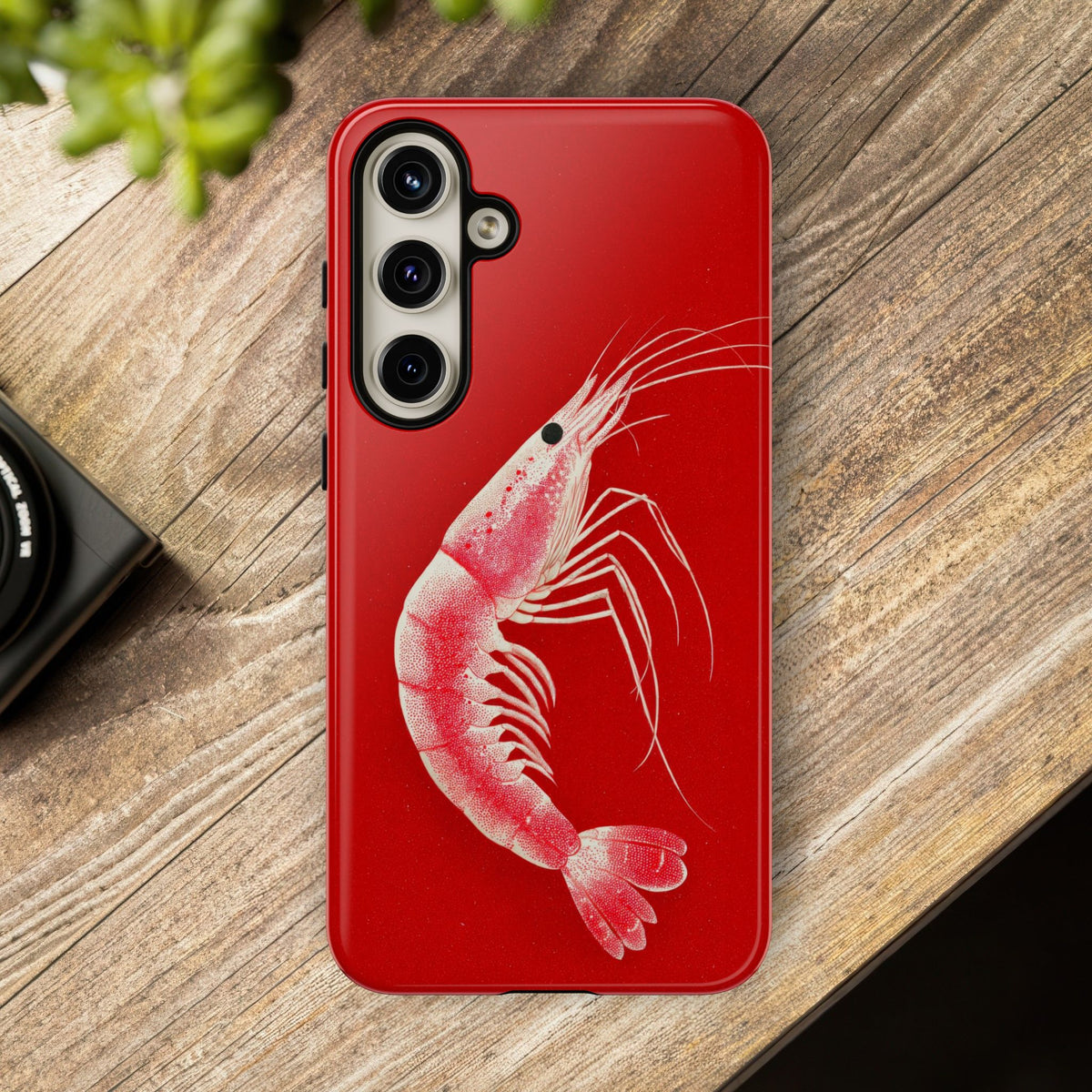 The Shrimp - Etching Style Series Graphic Tough Phone Cases