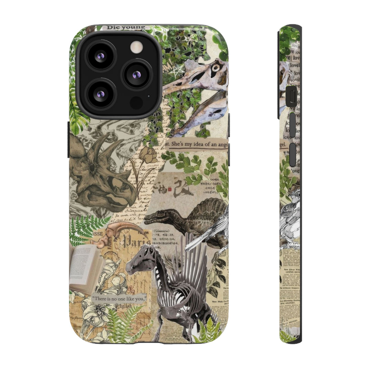 Aesthetic Dinosaur Case - Vintage Jurassic World Graphic Tough Phone Cases
