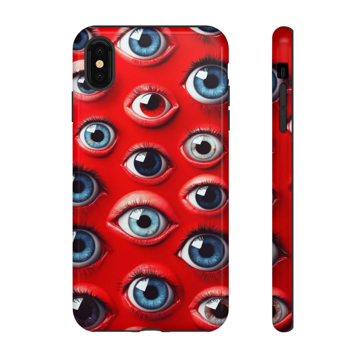 The Eyes Trippy Psychedelic Graphic Tough Phone Cases